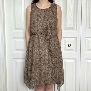 H&M Spotted Sleeveless Dress